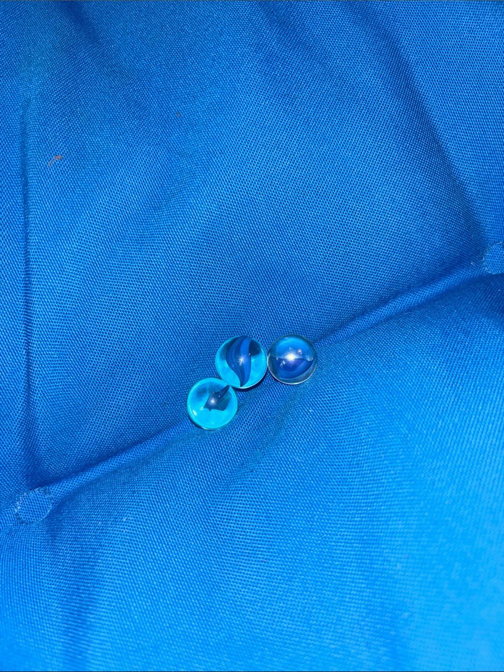 Marbles See Through Blue Swirls In The Marble NWOTS Three In Stock